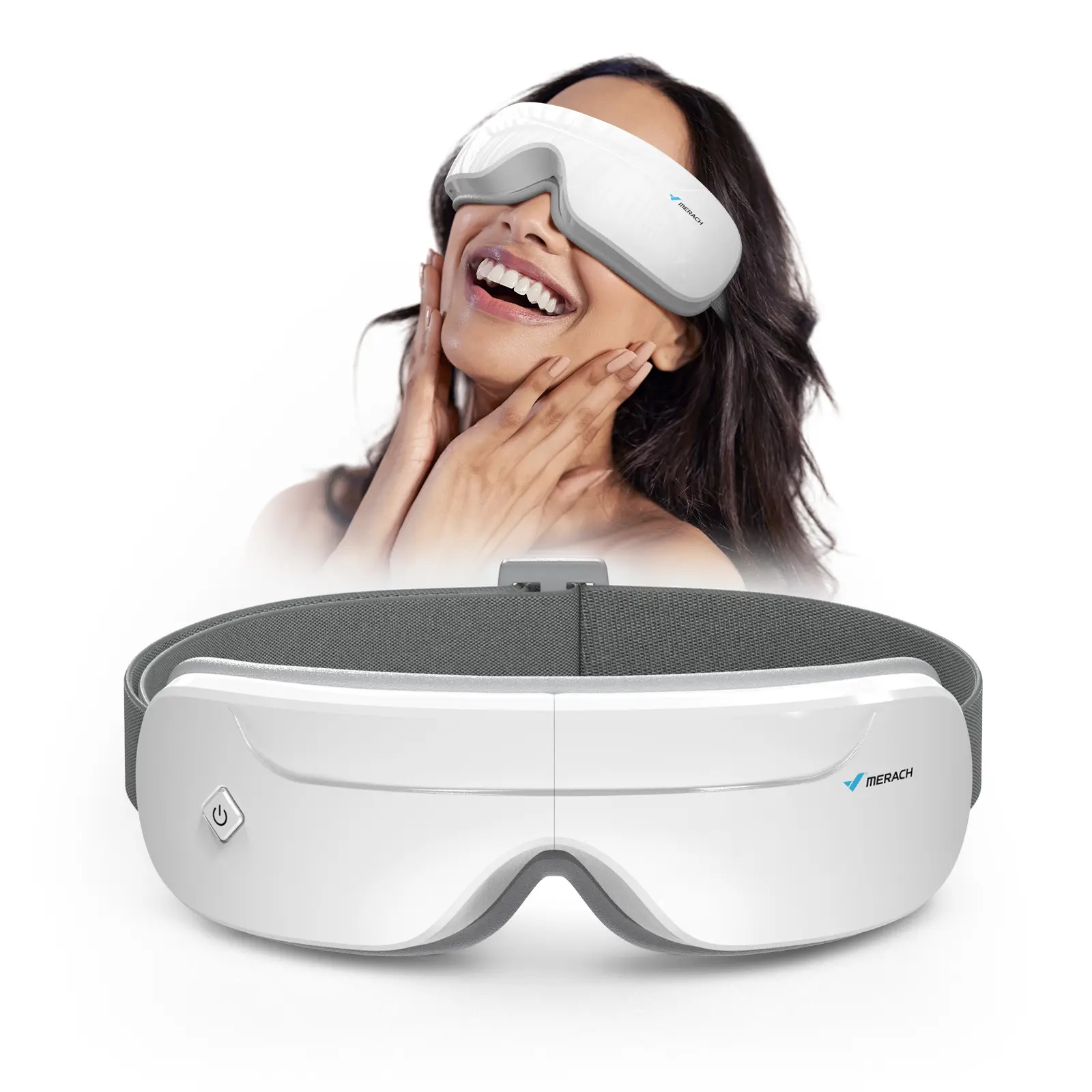 Eye Massager with Heat Compression and Bluetooth Music Eye Care Device Smart Eye Massager for Relax Birthday Gifts Comfort Christmas Gift Ideas