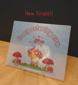 Single 'In My Coloring Era' HOLOGRAPHIC Coloring Sheet Protector