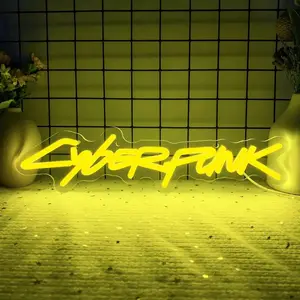 Cyberpunk Style USB Neon Light, Cool Avant-Garde Colors, Futuristic Technology, Bedroom Game Room Bar Decoration, Holiday Gift, Neon Accent Lights