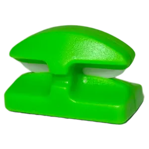 Line Cutterz Ceramic Blade Peel & Stick Flat Mount Braided Fishing Line Cutter Green Rust Proof ABS Plastic Safe Cutting Slot for Monofilament Fluorocarbon & Braided Lines