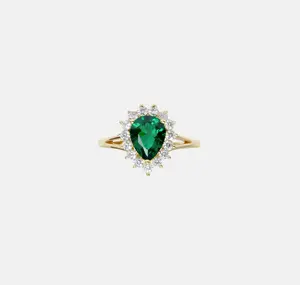 The Green Gemstone Heirloom Ring