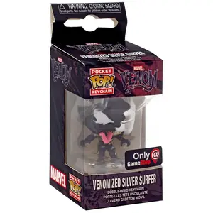 Funko Pocket POP! Keychain Marvel Venom - Venomized Silver Surfer Exclusive