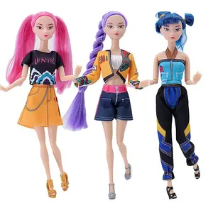Lumimira Zoey Doll Toy, Hunter Girl Team Plush Figure, Cute Anime Character Collectible, Perfect Gift for Kids and Fans