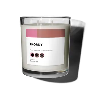 THORNY Rose, Jasmine, Black Currant Candle