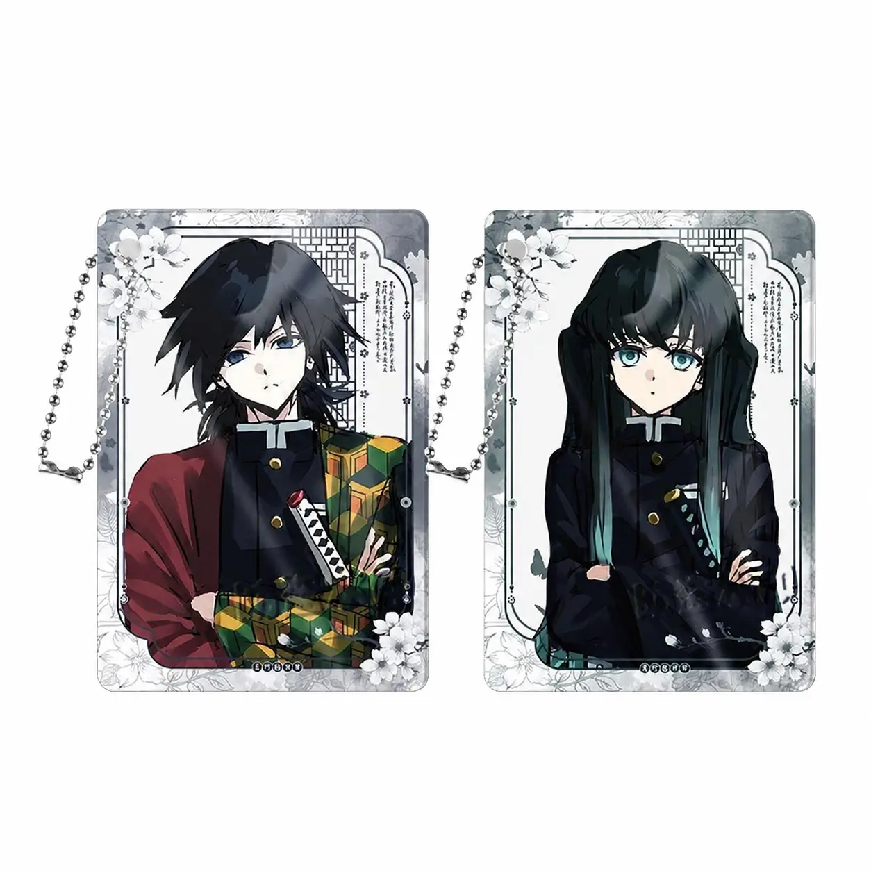 Demon Slayer Character Print Acrylic Standee - Anime Collectibles Desk Display Figure, Home Decor, Gift Item
