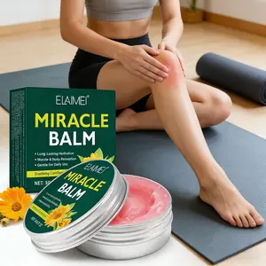 Elaimei Miracle Massage Balm Long-Lasting Moisturizing Muscle Relaxation Gentle Formula Suitable for Daily Use, Single Item Pack, Body Care Moisturizer Hydrating