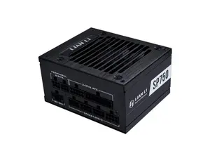 Lian Li SP V2 Gold - 750 Watt SFX Form Factor Power Supply with Native 12V-2x6 Cable - Low Noise - 80 Plus Gold Efficiency - ATX 3.1 & PCIe 5.0 Compliant - 92mm FDB Fan - 10-Year - Black (SP750G.B)