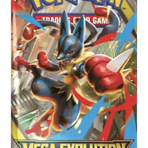Pokémon TCG Mega Evolution Booster Pack x1 Sealed Trading Card Collectible Cards Official Trading Card Game