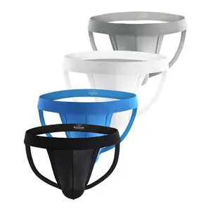 Men's Athletic Supporter Performance Jockstrap Underwear &Gym Jockstrap Underwear Multi01/4Pack #LGBTQ