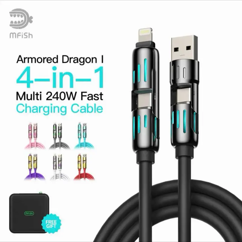 4 in 1 Charger mokong fu