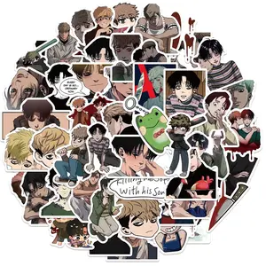 50PCS Killingstalking Stickers For Luggage Laptop Guitar Skateboard Decal