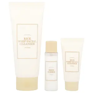 I'm From Rice Whip Facial Cleanser Set, 3 Piece Set