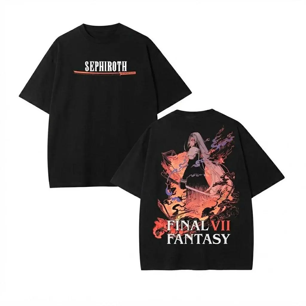 Final Fantasy VII Sephiroth Masamune Graphic Tee | Gaming Streetwear T-Shirt