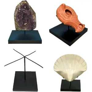 Mineral Display Stand for Minerals, Spheres, Rocks, Shells, Baseballs, Ancient Oil Lamps, Artifacts and other items (5 inch)