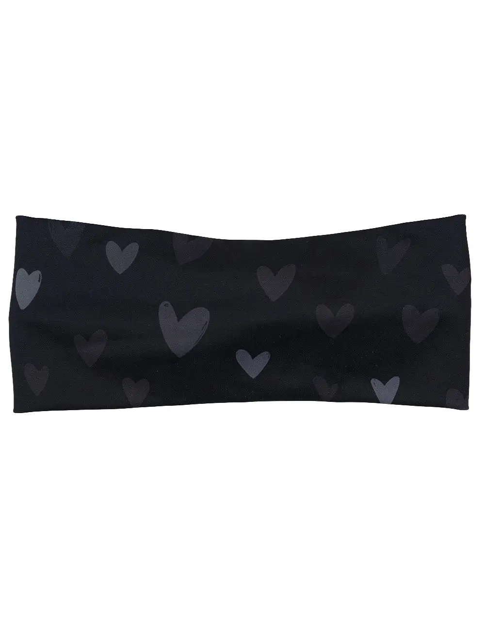 Headband - Shadow Hearts,   Everyday Casual Hair Accessory for Comfortable Wear