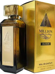 Fragrance World La Uno Million Elixir For Men 3.4 Oz Eau de Parfum Spray
