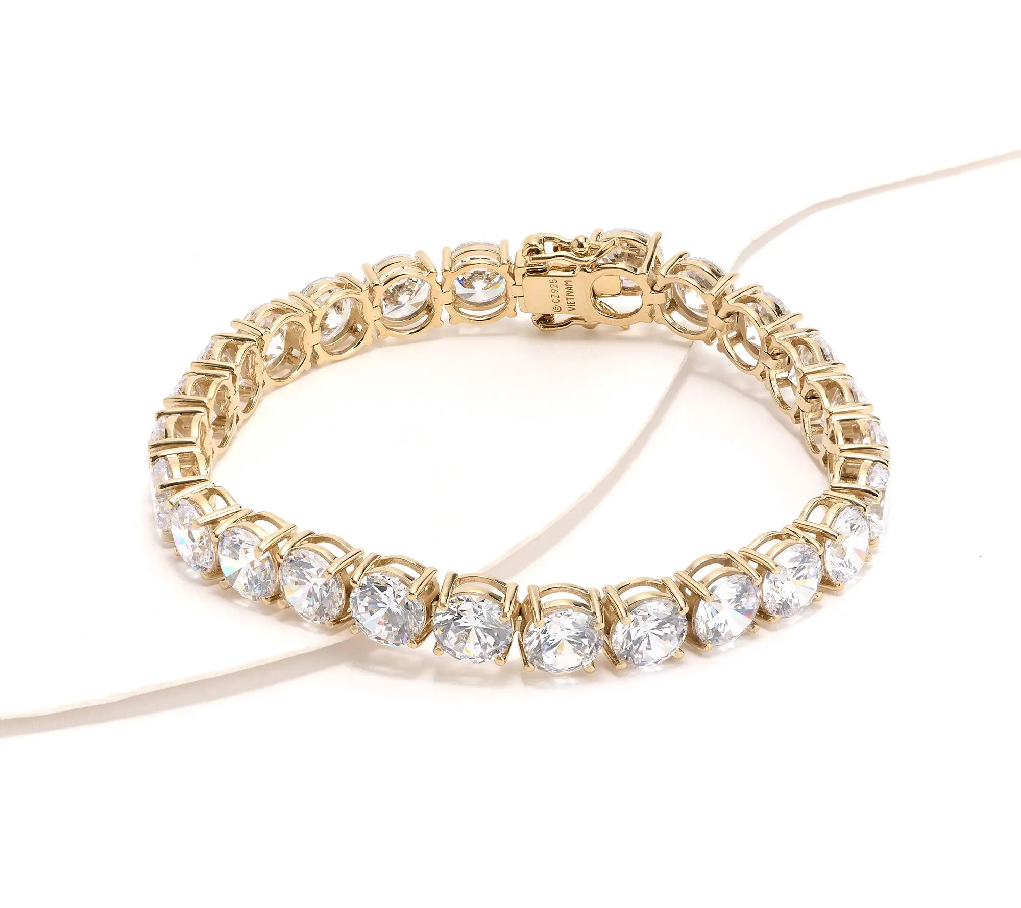 Diamonique Classics Tennis Bracelet, Sterling