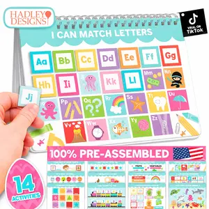 My First Busy Book For Toddlers 3-5 - My Preschool Busy Book For 5-7 Year Old, Toddler Activity Books, Homeschool Preschool Learning Activities, Coloful Kindergarten Learning Activities