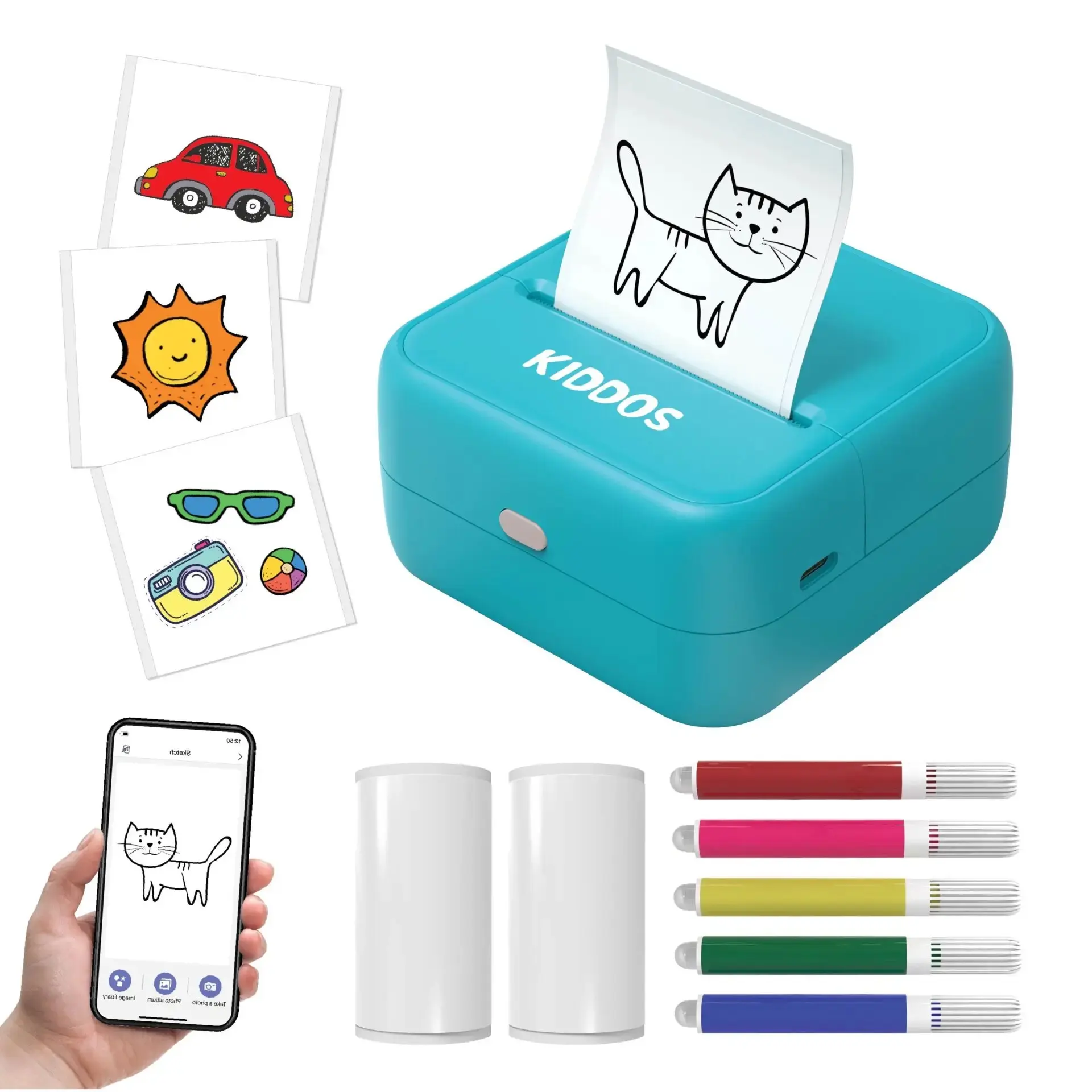 Tzumi Kiddos Sticker Printer