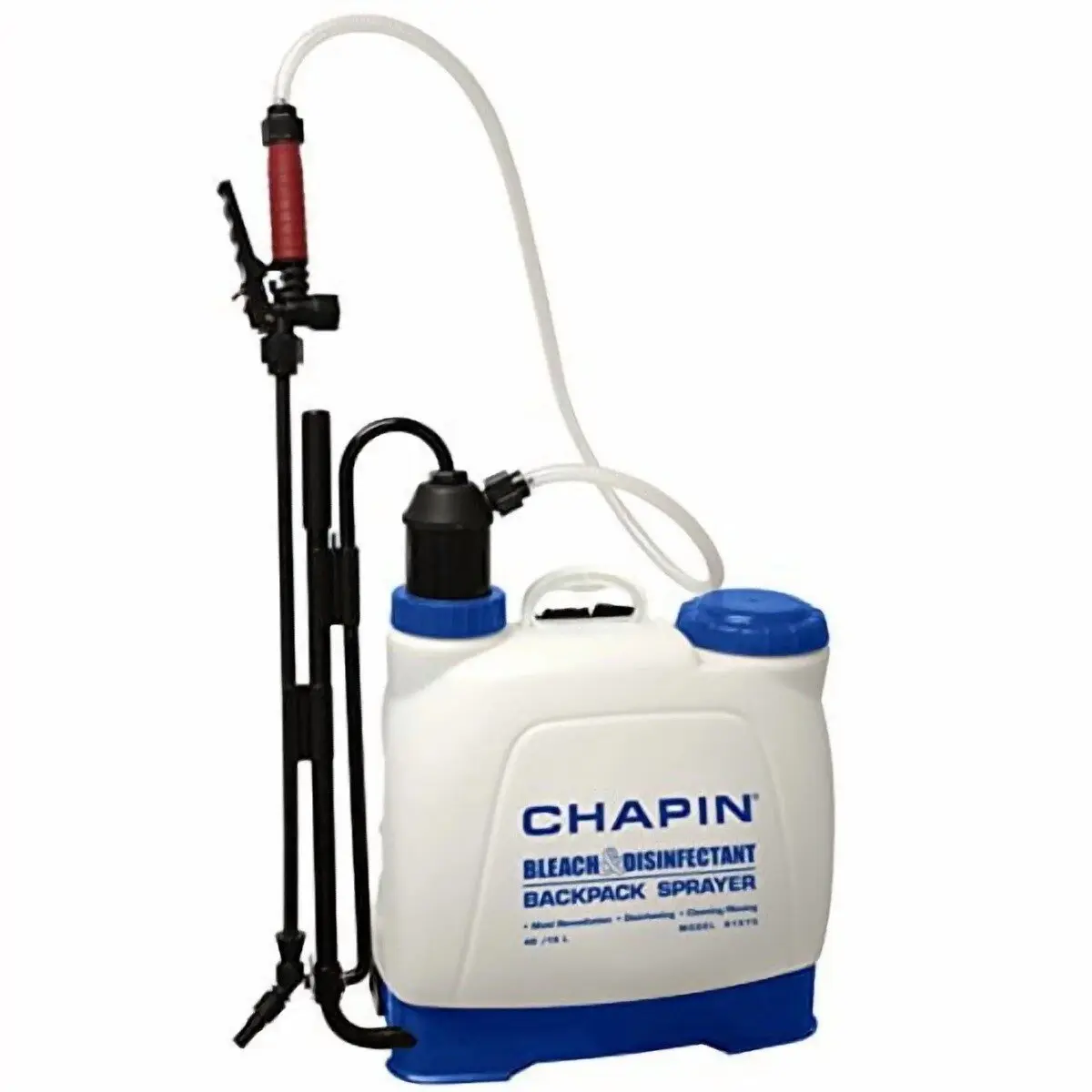 Chapin 61575 4-Gallon Euro Style Backpack Bleach and Disinfectant Sprayer