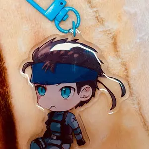 Metal Gear Solid Chibi Solid Snake Keychain David