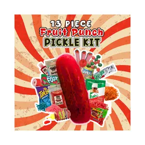 PICKLE KIT - Fruit Punch Pickle Kit - 13 items included Jumbo Pickle Made By Alky Therapy