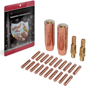 for Lincoln Magnum 100L Welder Part .035" Contact Tip Nozzle Diffuser MIG Welding  Accessory Kit for Lincoln Magnum 100L and Tweco Mini/#1 (.035" Accessory Kit)