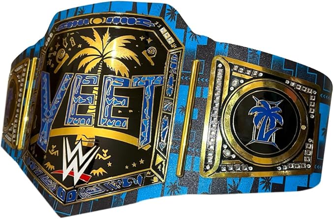 YEET Heavyweight Championship Wrestling Title Replica Belt Brass Adult Collectible 4MM Size