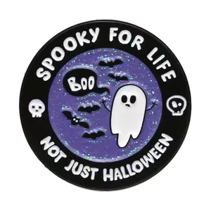 Spooky for life not just Halloween enamel Pin