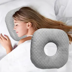 Hollow seat cushion, lumbar support, side sleep, ear piercing repair medical treatment, ear doughnut, ear protection pillow, side sleep pillow