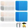 16 Sets Water Fountain Filter Compatible with oneisall 67oz/2L Stainless Steel Water Fountain, Activated Carbon Grade PP Cotton, Fresh and Clean