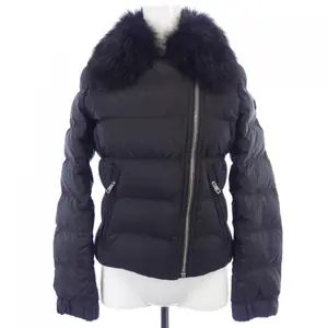 Pre-owned PRADA Polyester Small Leather Goods Triangle Logo Down Jacket