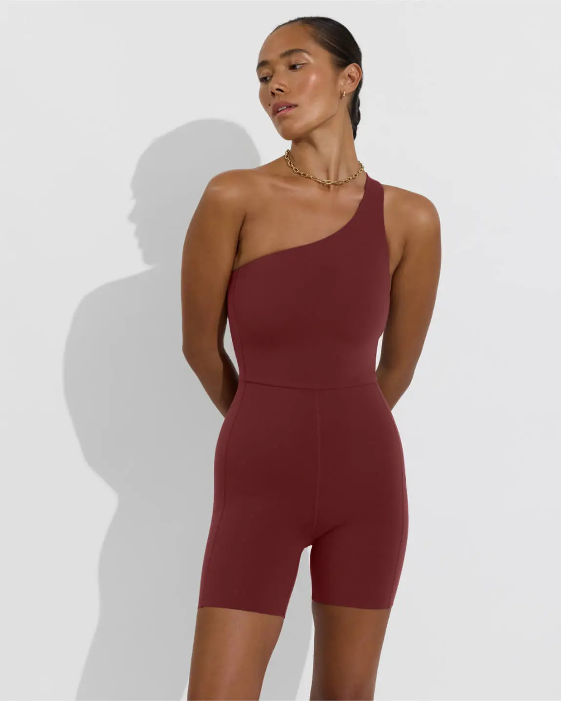Shoreline Playsuit 5" - Jam