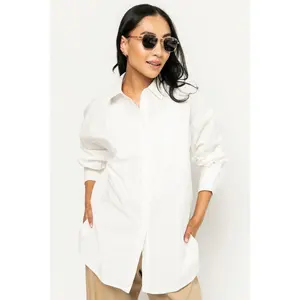 Matilda Button Down in White