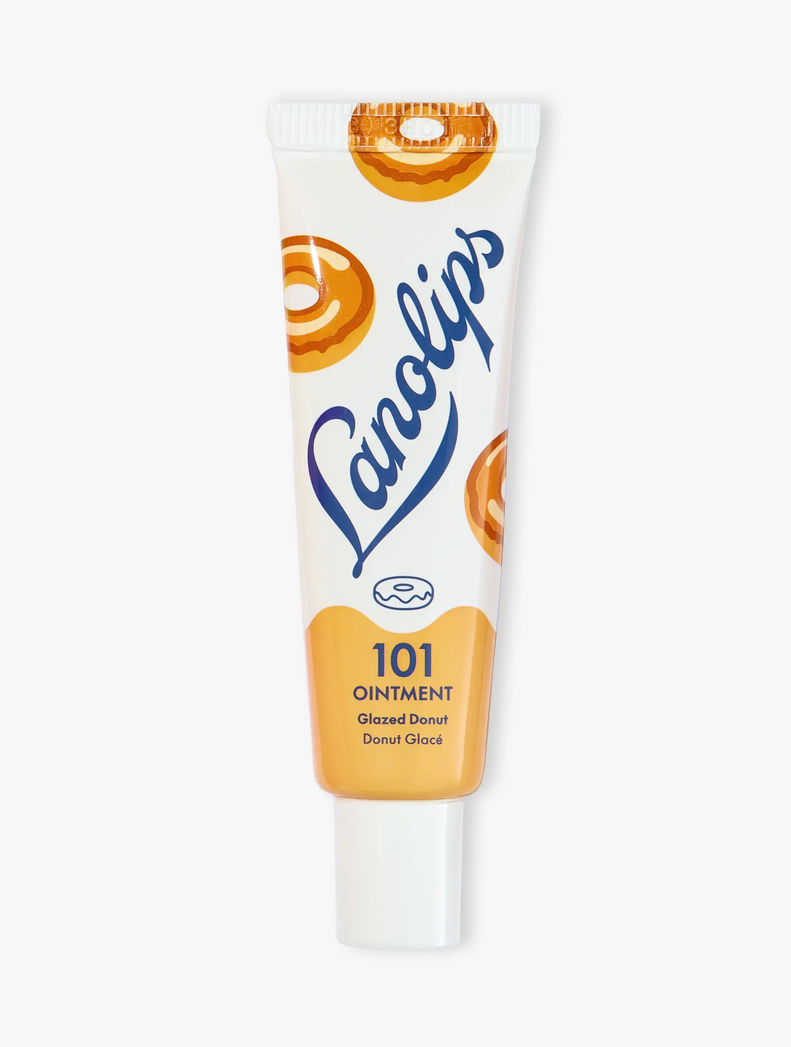 101 Ointment Glazed Donut Multi Balm Stick Lanolin Lip Balm & Face Moisturizer, Hydrating Wrinkle Care, Vitamin E, All-in-One Skin Balm (10g)