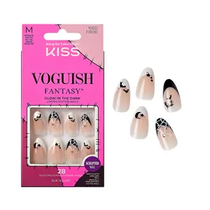 KISS Voguish Glow In The Dark Halloween Glue-On Nails