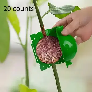 Plant Rooting Ball, 20pcs Rooting Ball Grafting Tool, High Pressure Plant Propagation Ball, Plant Cutting Rooting Ball Device, Garden Supplies