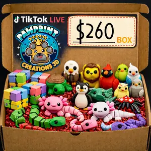 Pick-Your-Own 3D Printed Bundle: $260