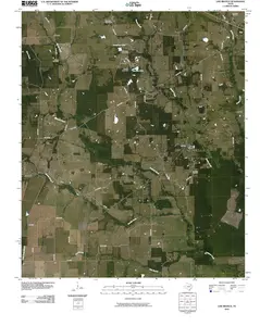 Line Branch Texas USGS Topographic Quadrangle Map, 2012, 1:24000