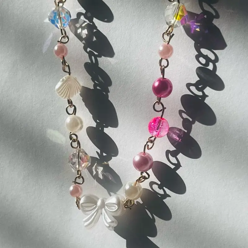 Princess Heart charm necklace