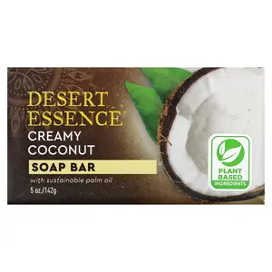 Desert Essence Soap Bar, Creamy Coconut, 5 oz (142 g)