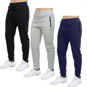3-Pack Men's Slim Fit Fleece Lined Joggers