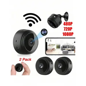 Home Security Camera, Home Monitoring Camera, 480P Or 720P Or 1080P WiFi Camera For Pet/Nanny, Night Vision, With TF Card Slot And Cloud [Two styles are shipped randomly]