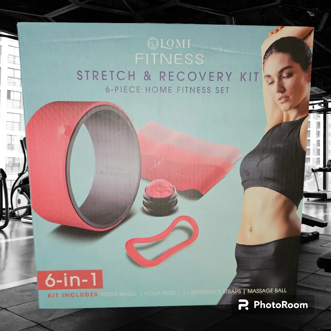 Yoga Fitness stretch and recovery kit 6 piece home fitness set