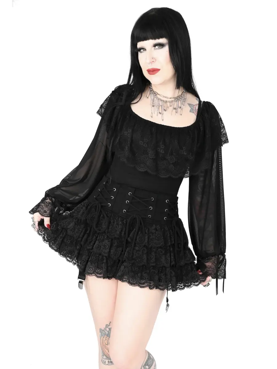 Gia Garter Skirt FOXBLOOD RESTOCKED! - FAN FAVORITE!