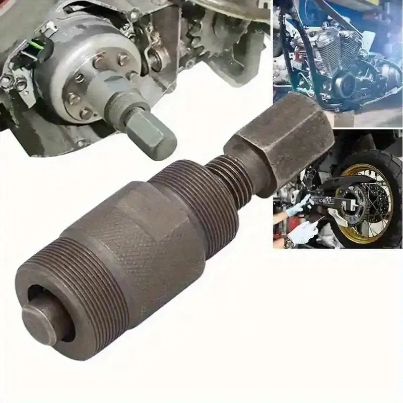 2024-2025 Magneto Stator Rotor Flywheel Puller Kit, Automotive Tool, Dual Sizes Scooter Motorcross Motorcycle Flywheel Rem. Extractor Removal Tool