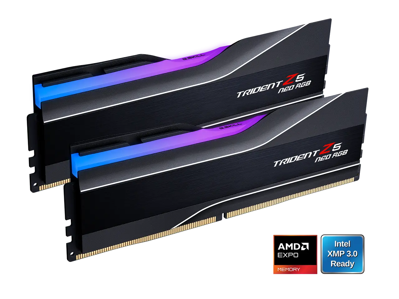 G.SKILL Trident Z5 Neo RGB Series AMD EXPO 32GB (2 x 16GB) 288-Pin PC RAM DDR5 6000 (PC5 48000) Desktop Memory Model F5-6000J3636F16GX2-TZ5NR