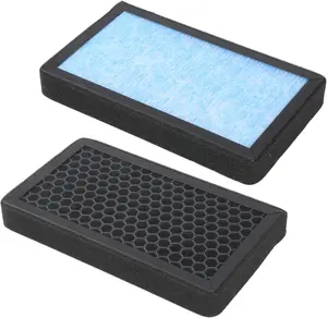 frani Cabin Air Filter Designed for Tesla Model 3/Model Y 2016-2027, 2 Pack HEPA Air Filter Replacement for Tesla Model 3/Y,Tesla Accessories Model 3/Y