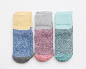 Stay-On Baby Socks - Non-Slip Cotton Grip Socks for Early Movers, Shark Tank Featured, Chris