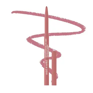wet n wild Perfect Pout Matte Retractable Gel Lip Liner Pencil, Rich Creamy Long Lasting Color, Well-Defined and Flawless Application, Vegan & Cruelty-Free, Lip Liner Holic, Natural Lip Liner